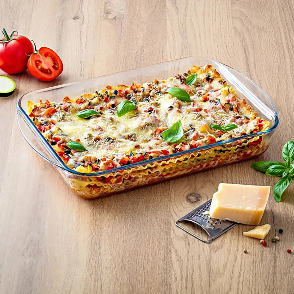 Teglia rettangolare XL Linea Essentials 40x26 cm