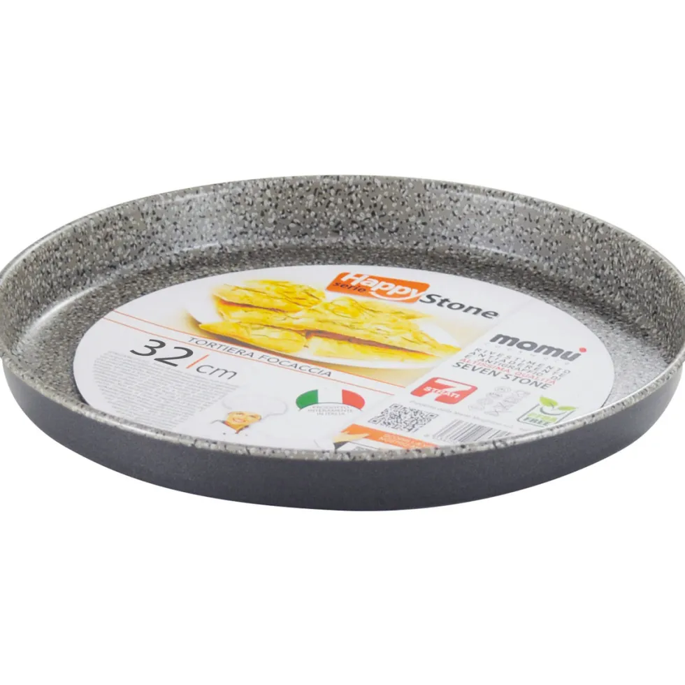 Teglia tortiera focaccia diametro 32 cm