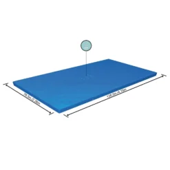 Telo Copertura Rettangolare per piscine da 400x211 cm