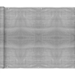 Telo frangivista grigio per balcone e ringhiera h85x500 cm