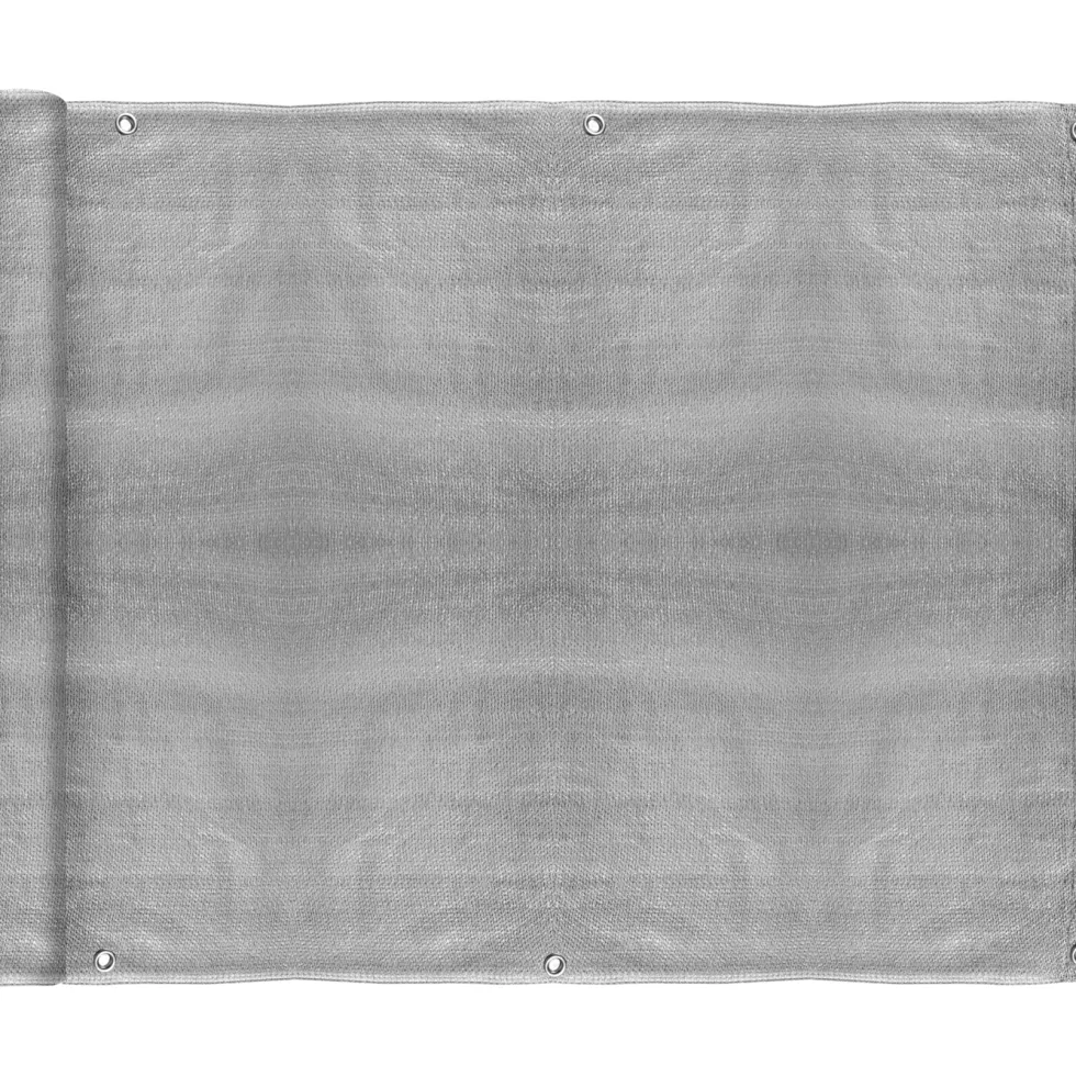 Telo frangivista grigio per balcone e ringhiera h85x500 cm
