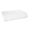 Telo in cotone Bianco Spugna Stripe 100x150 cm