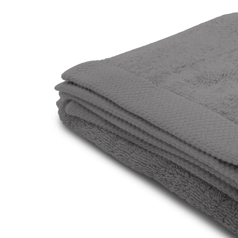 Telo in cotone Grigio Scuro Spugna Melodia 90x140 cm