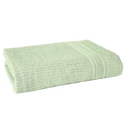 Telo in cotone Oliva Spugna Stripe 100x150 cm