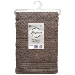 Telo in cotone Tortora Spugna 500 Style 100x140 cm