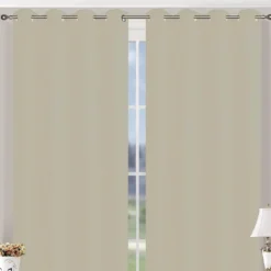 Tenda Blackout colore crema 140x280 cm