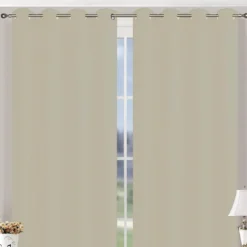 Tenda Blackout colore crema 140x280 cm