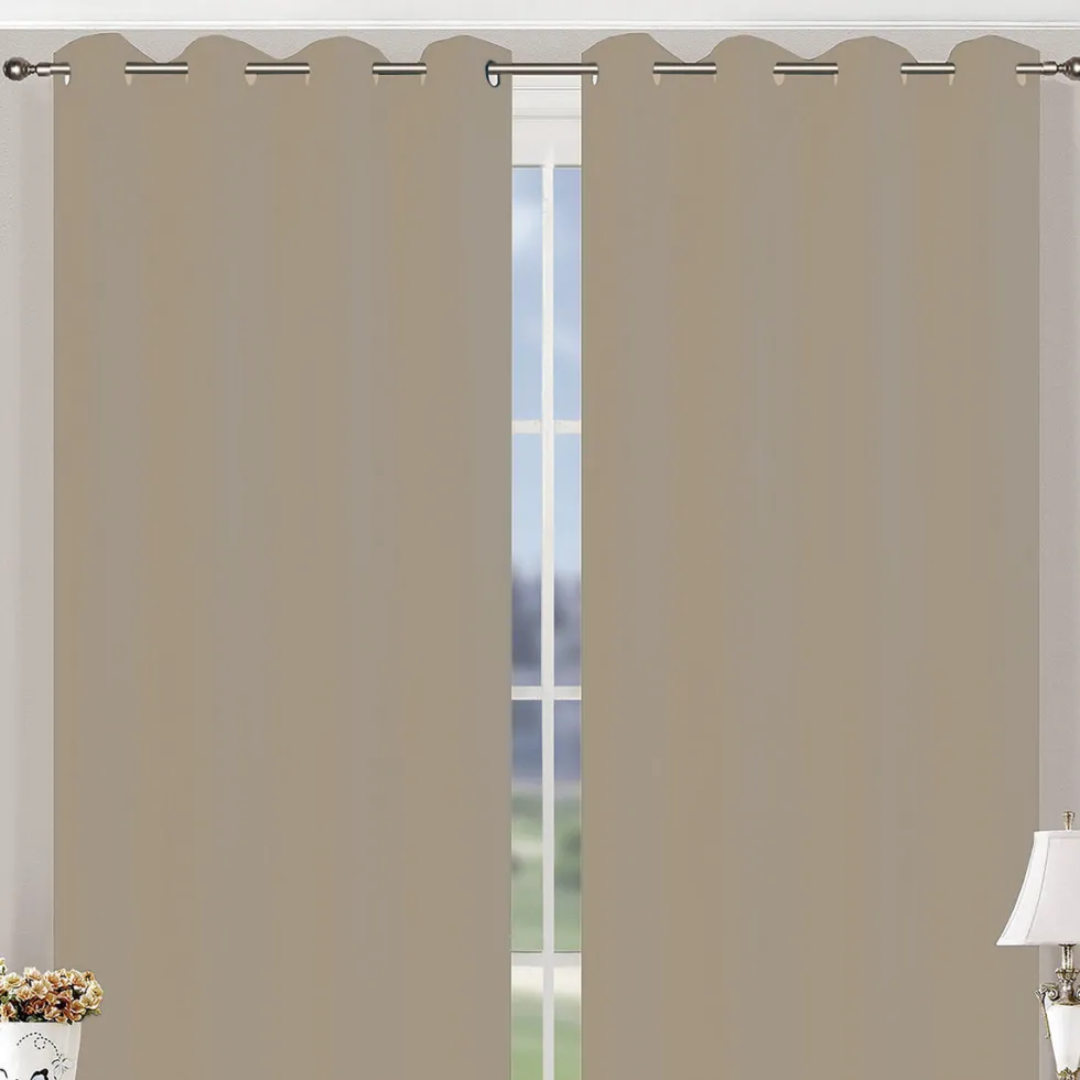 Tenda Blackout Tortora 140x280 cm