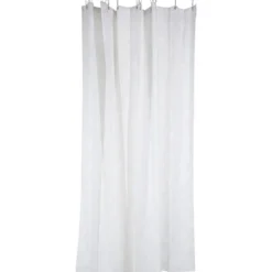 Tenda Doccia in Poliestere con 12 Ganci h200x180 cm