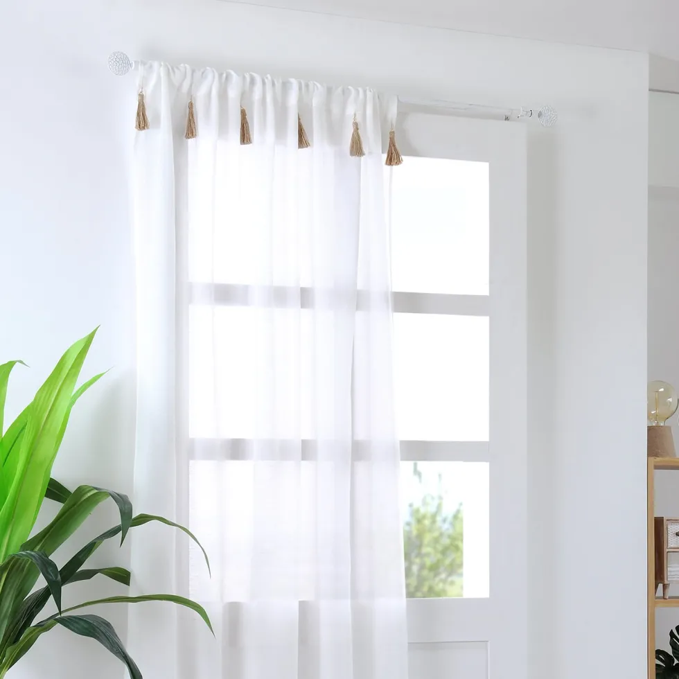 Tenda Ibiza Voile Ècru Linea Lovely Casa 140x260 cm