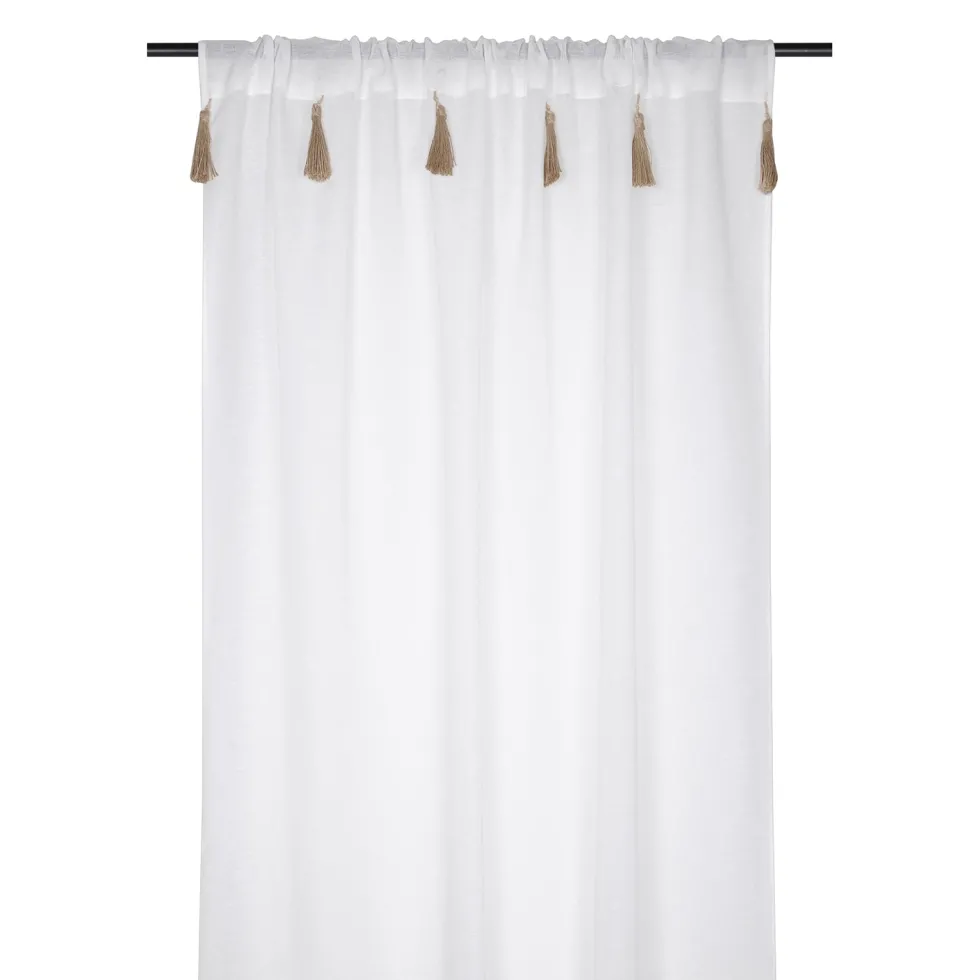 Tenda Ibiza Voile Ècru Linea Lovely Casa 140x260 cm