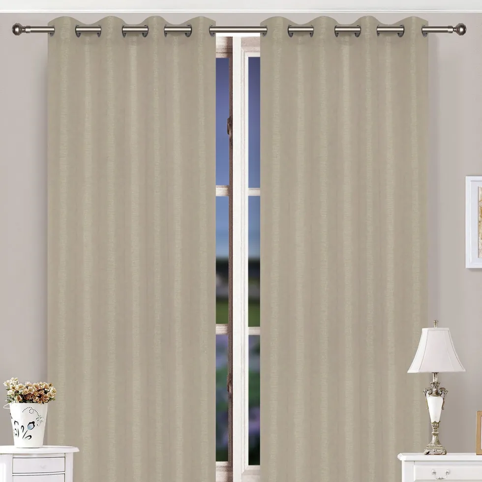 Tenda Lurex Beige 140x290 cm