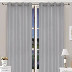 Tenda Lurex Grigio 140x290 cm