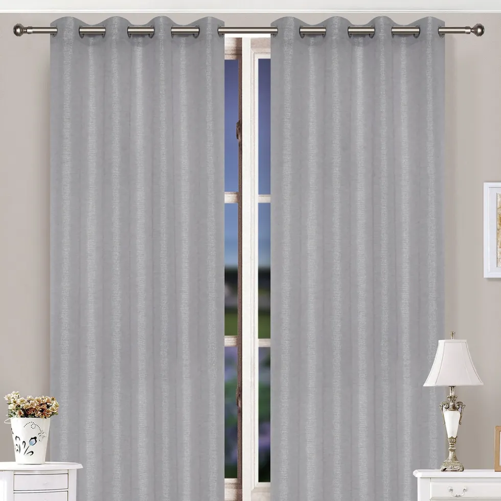 Tenda Lurex Grigio 140x290 cm