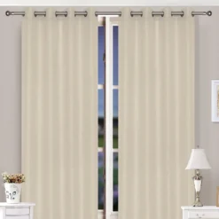 Tenda Lurex Natural 140x290 cm
