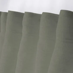 Tenda Madrid Voile Verde Kaki Linea Lovely Casa 140x280 cm