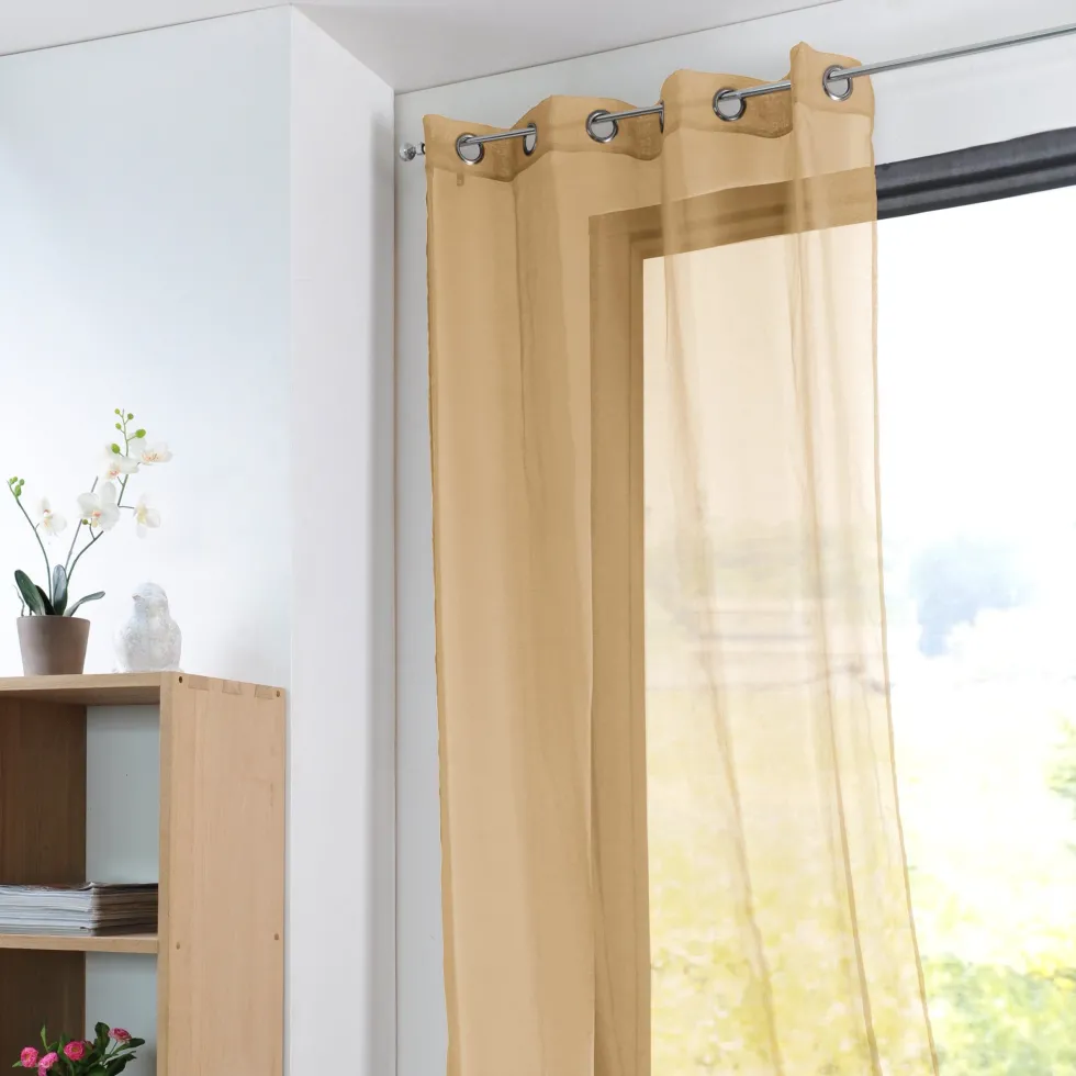Tenda Monna Voile Senape Linea Lovely Casa 140x280 cm