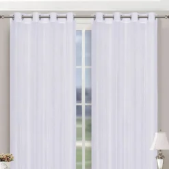 Tenda Morgana Bianca 140x290 cm