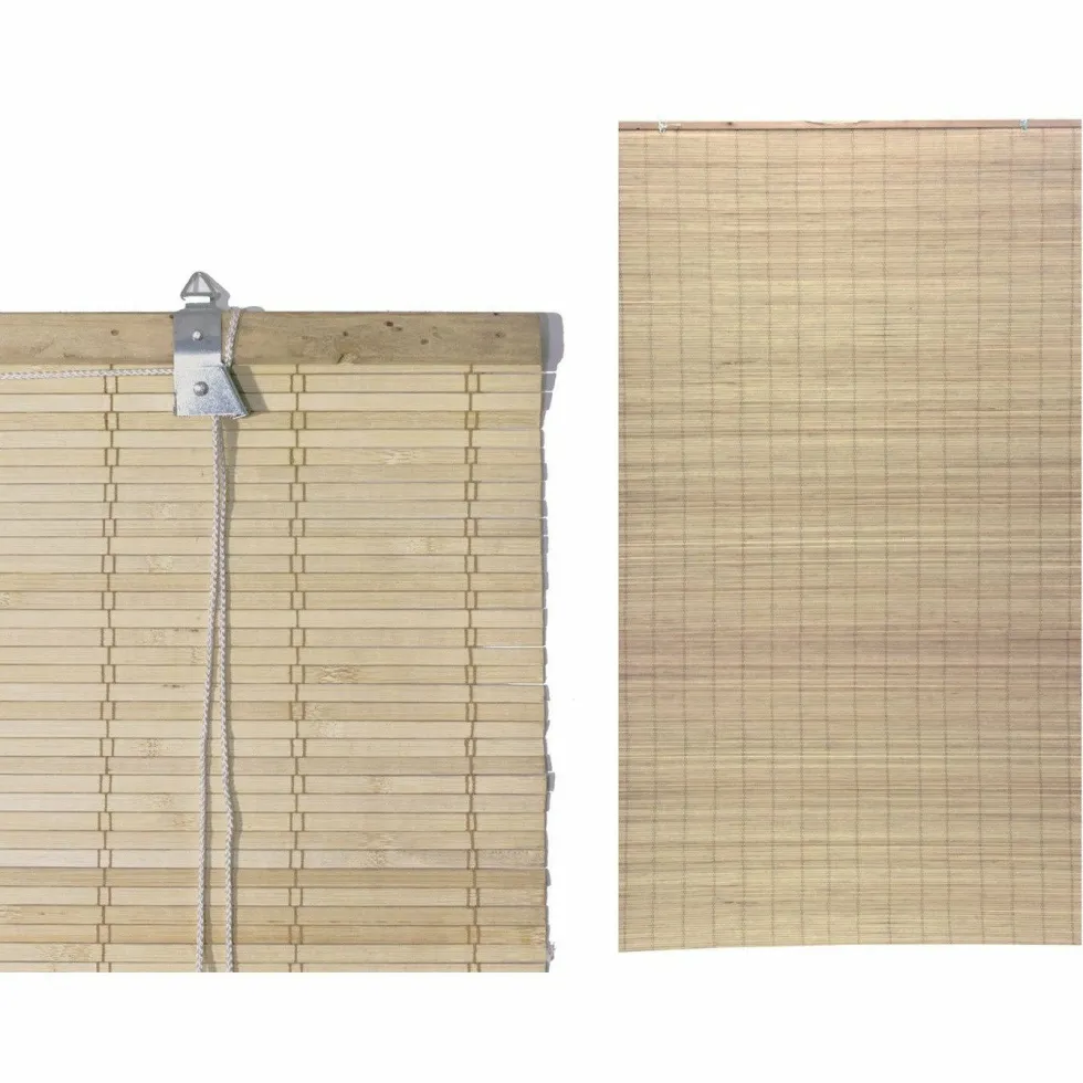 Tenda ombreggiante bamboo Naturale con carrucola h160x100 cm