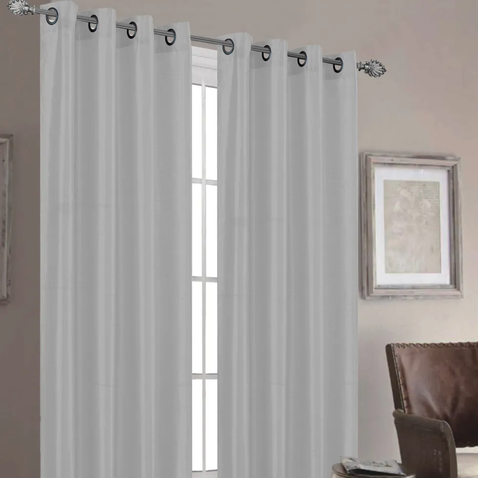 Tenda Tussah Grigio 140x280 cm