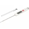 Termometro da Cucina Digitale in Acciaio Inox con Display LCD Bianco
