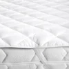 Topper trapuntato con elastici per letto matrimoniale 170x200 cm