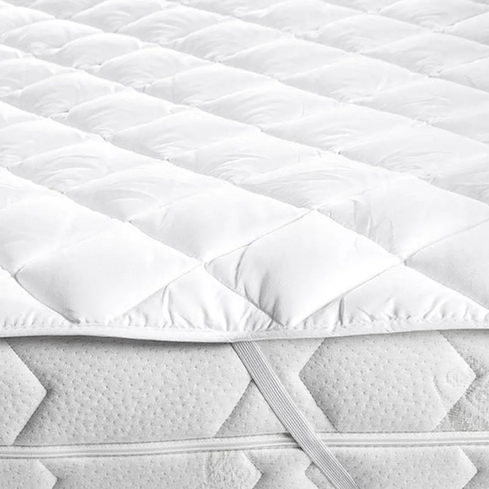 Topper trapuntato con elastici per letto matrimoniale 170x200 cm