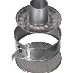 Tortiera Apribile Antiaderente con Fondo Removibile diametro 18 cm