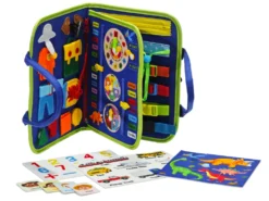 Touch & Play Book, Libro Educativo Montessori 18+