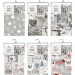 Tovaglia antimacchia Linea Shabby 6 posti