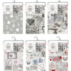 Tovaglia antimacchia Linea Shabby 4 posti