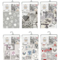 Tovaglia antimacchia Linea Shabby 8 posti