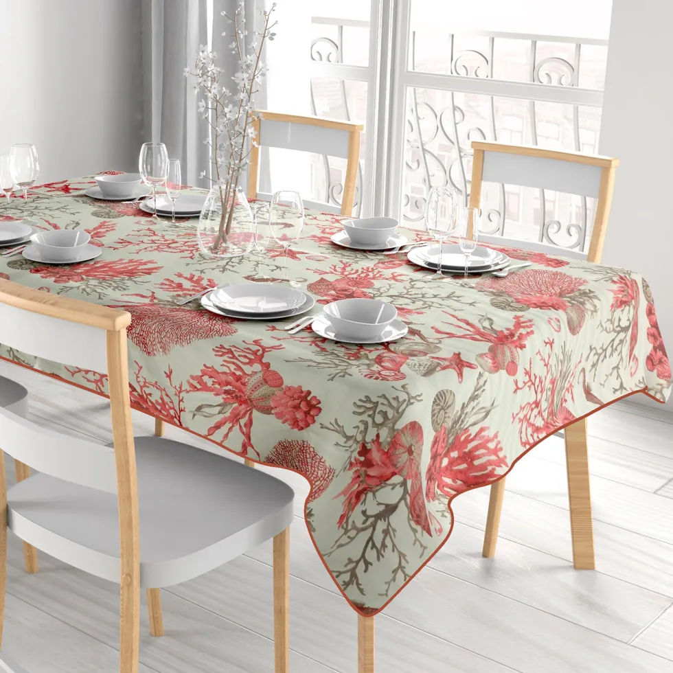 Tovaglia Antimacchia Linea Summer 6 posti 140x180 cm
