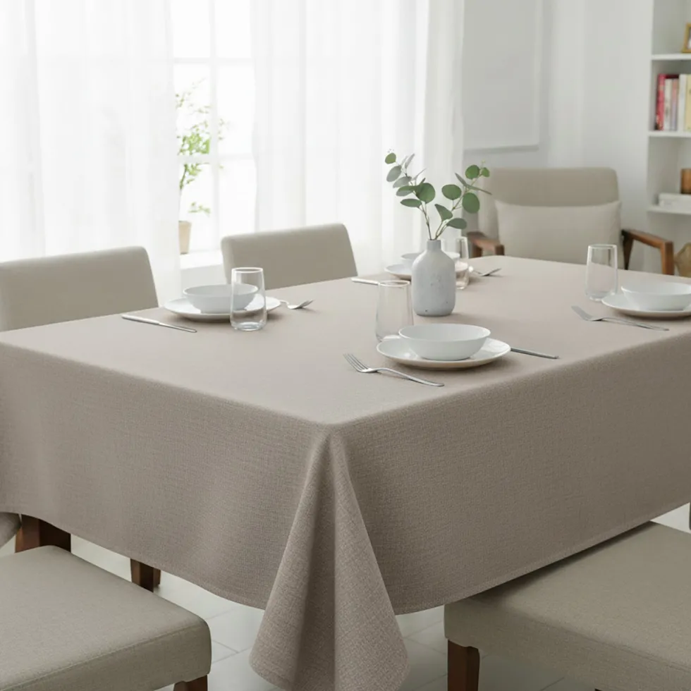 Tovaglia Antimacchia Tortora 150x260 cm