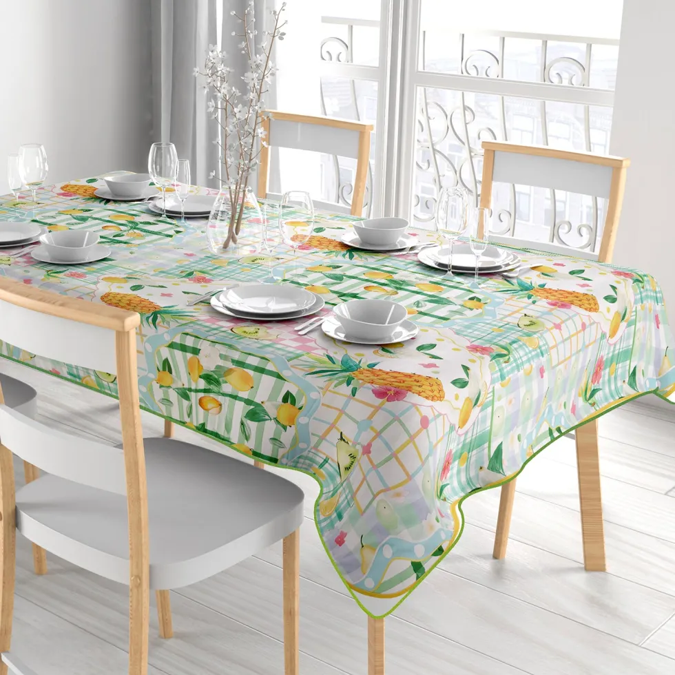 Tovaglia Antimacchia Tropical 6 posti 140x180 cm