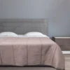 Trapunta Matrimoniale Bicolor Style Beige e Tortora 240x240 cm