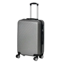 Trolley Semirigido 19" Grigio in ABS con 4 ruote