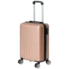 Trolley Semirigido 19" in ABS con 4 ruote Rose Gold