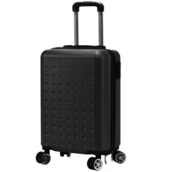 Trolley Semirigido 19" Nero in ABS con 4 ruote