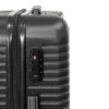 Trolley Semirigido 19" Nero in ABS con 4 ruote