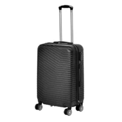Trolley Semirigido 19" Nero in ABS con 4 ruote