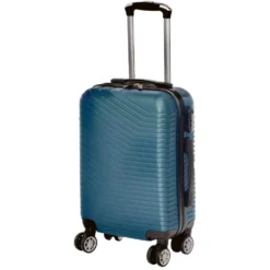 Trolley Semirigido 24" Petrolio in ABS con 4 ruote