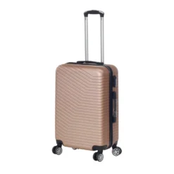 Trolley Semirigido 19" Rose Gold in ABS con 4 ruote