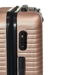 Trolley Semirigido 24" Rose Gold in ABS con 4 ruote