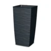 Vaso Aurora Antracite con Inserto