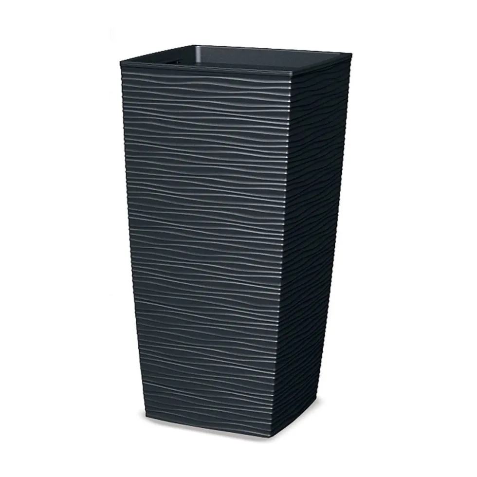 Vaso Aurora Antracite con Inserto
