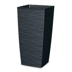 Vaso Aurora Antracite con Inserto