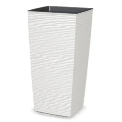 Vaso Aurora Bianco con Inserto