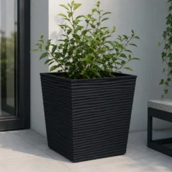Vaso Aurora Cube Antracite