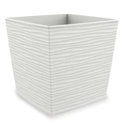 Vaso Aurora Cube Bianco